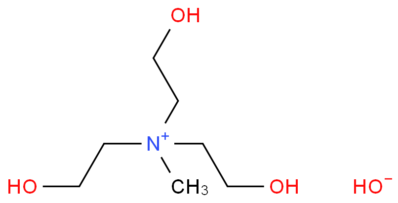 三(2-羟乙基)甲基氢氧化胺 产品图片