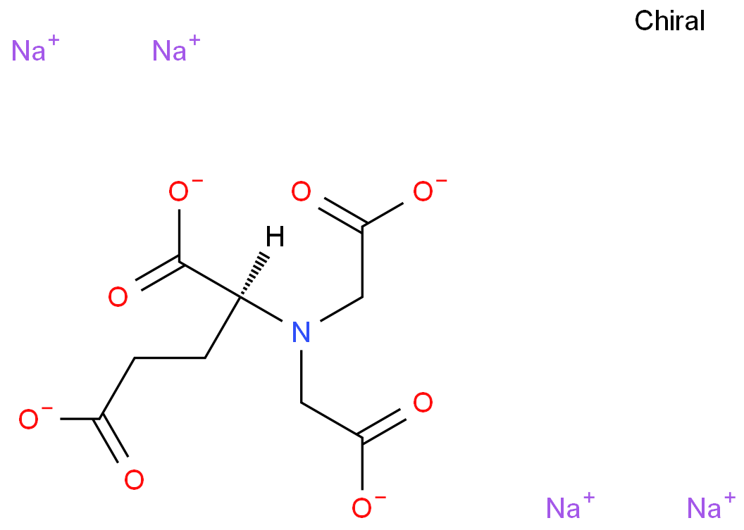 L-Glutamic Acid, N-N Diacetic acid tetra sodium salt