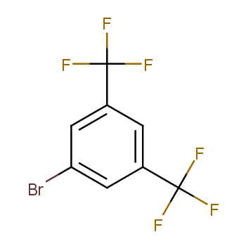 3,5-Bis(trifluoromethyl)bromobenzene structure