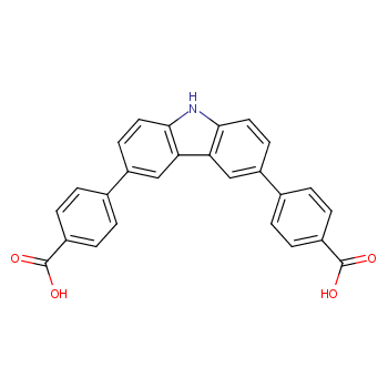 4,4'-(9H-咔唑-3,6-二基)二苯甲酸CAS1258419-79-2（专业试剂/现货优势供应；质量保证）