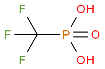 TRIFLUOROMETHYLPHOSPHONIC ACID; 374-09-4 structural formula