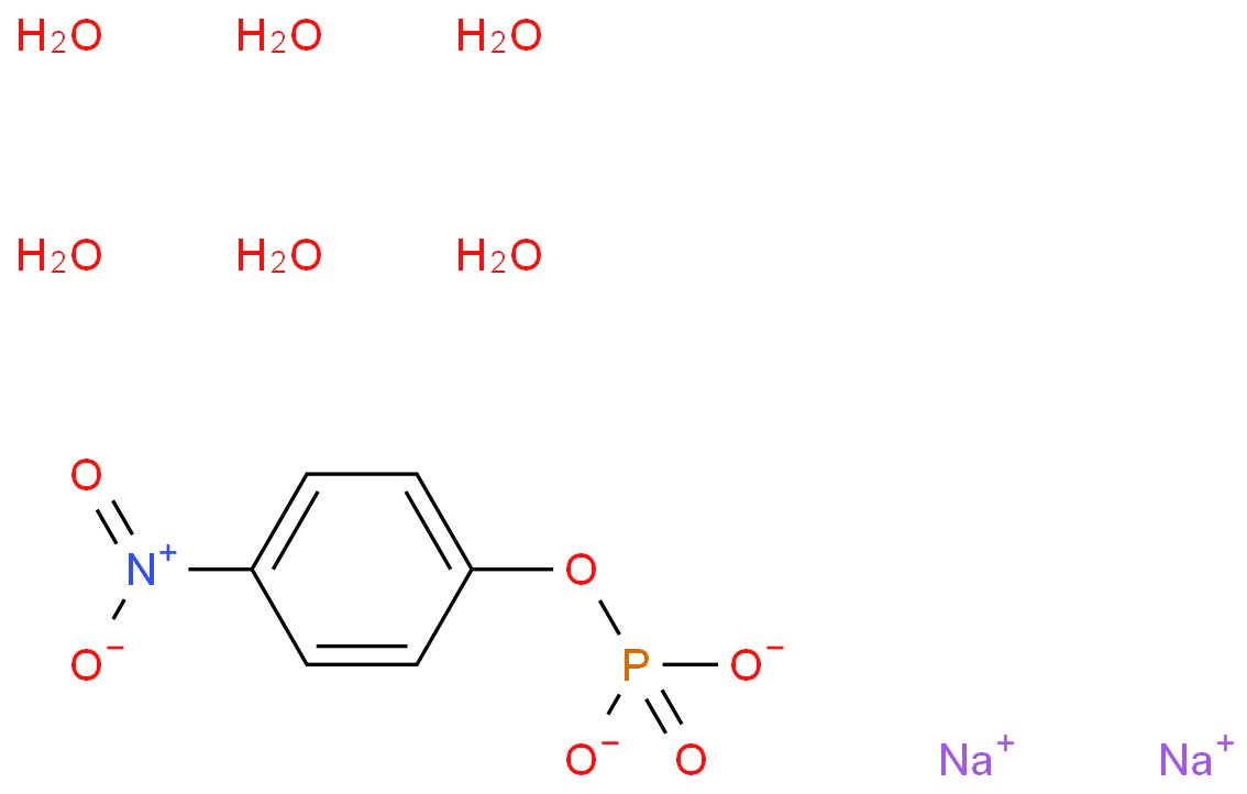 4-硝基苯磷酸盐二钠盐六水合物 产品图片