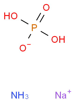 磷酸铵钠化学结构式