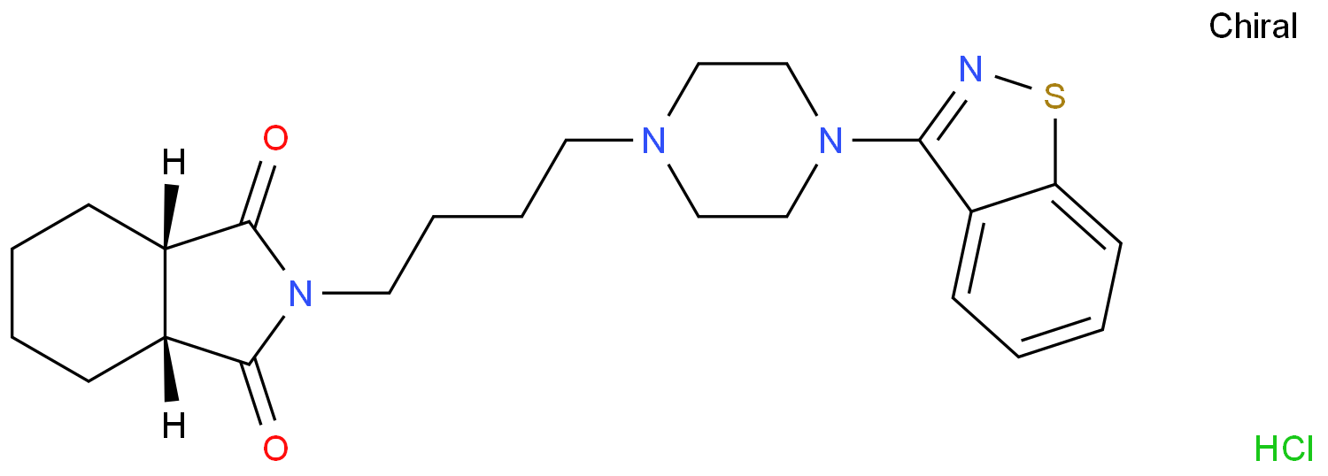 盐酸哌罗匹隆化学结构式