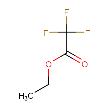 Ethyl trifluoroacetate structure