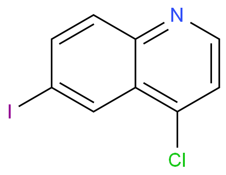 4-氯-6-碘喹啉化学结构式
