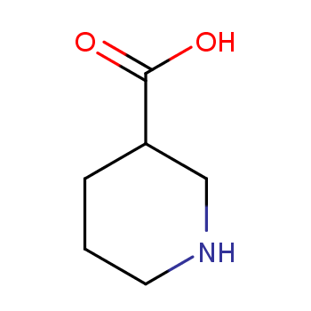 Nipecotic acid structure