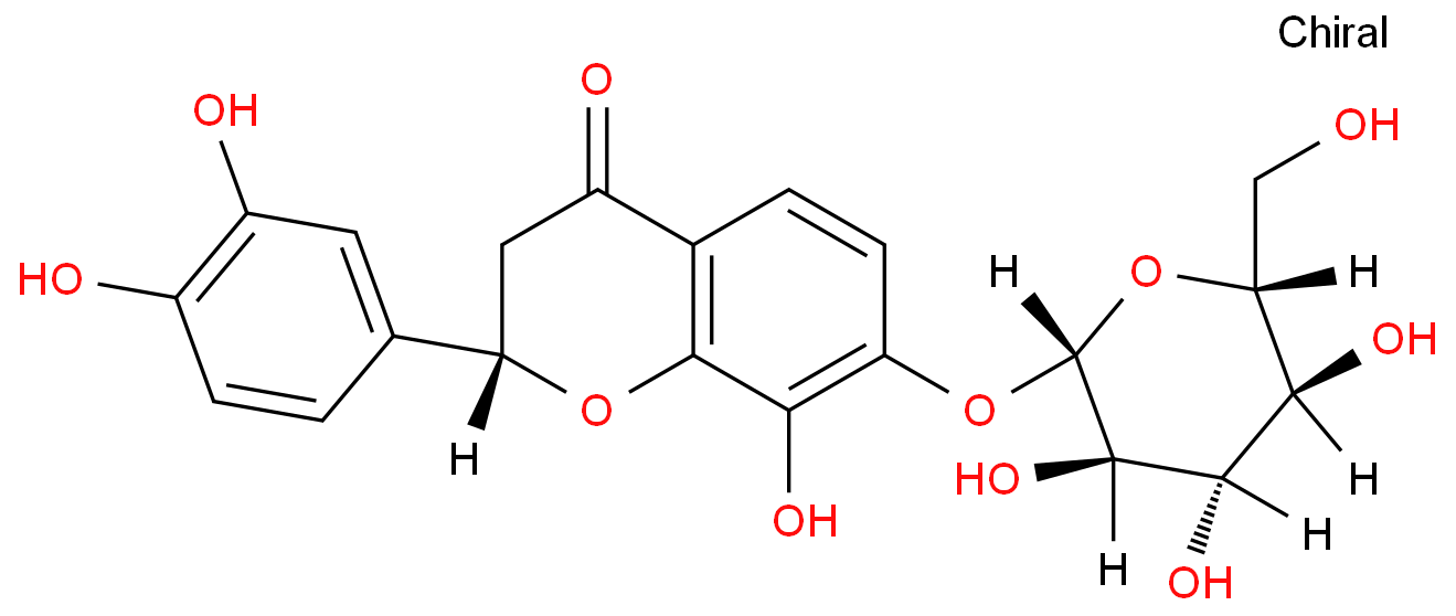 黄诺马苷化学结构式