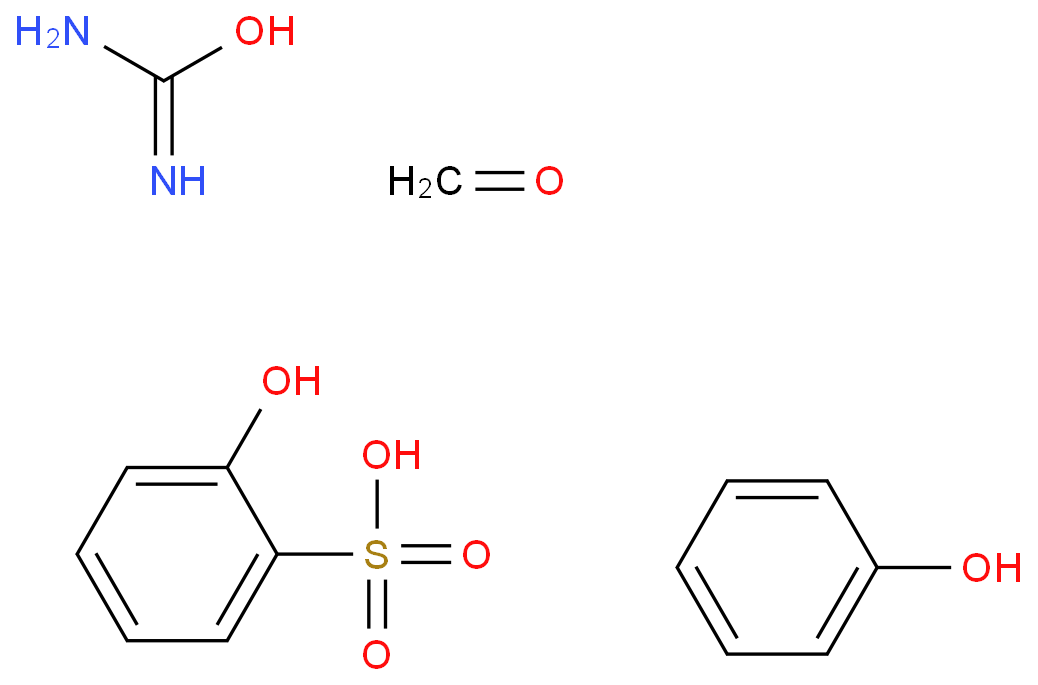 Benzenesulfonic acid, hydroxy-, polymer with formaldehyde, phenol and urea