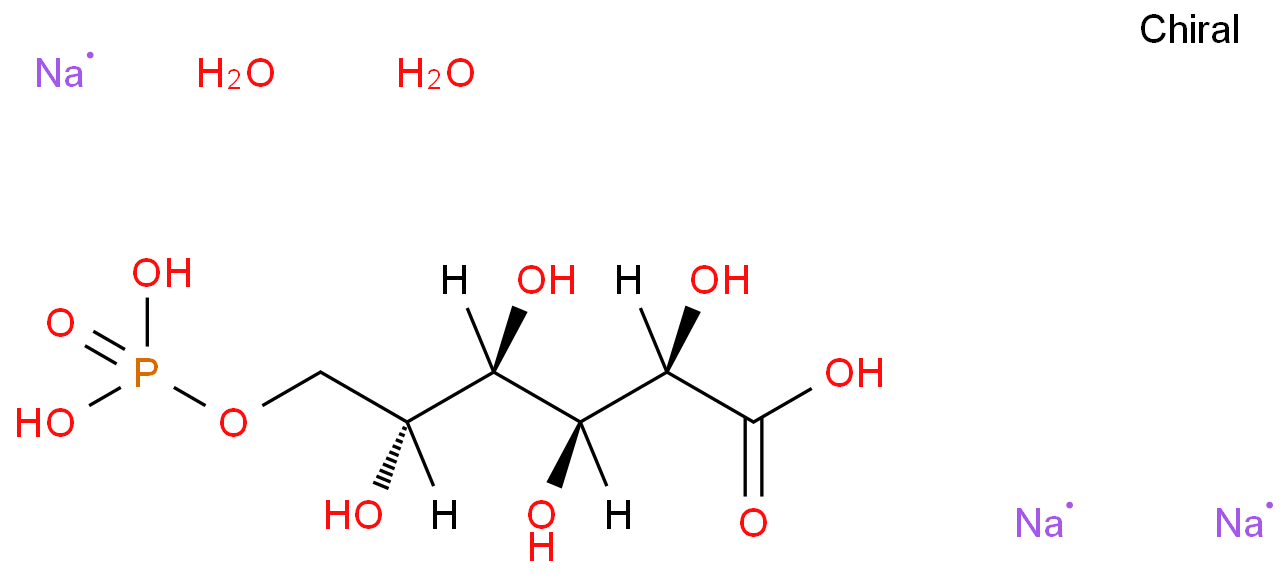 D-Gluconic acid, 6-(dihydrogen phosphate), trisodium salt, dihydrate