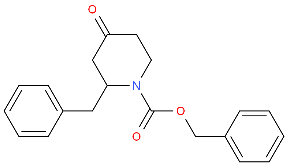 1-CBZ-2-BENZYL-PIPERIDIN-4-ONE