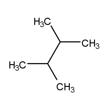 2,3-二甲基丁烷化学结构式