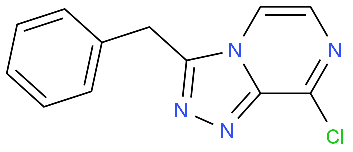 1,2,4-Triazolo[4,3-a]pyrazine, 8-chloro-3-(phenylmethyl)-