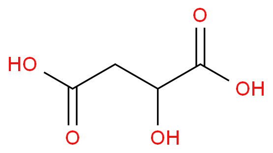 DL-苹果酸二钠化学结构式