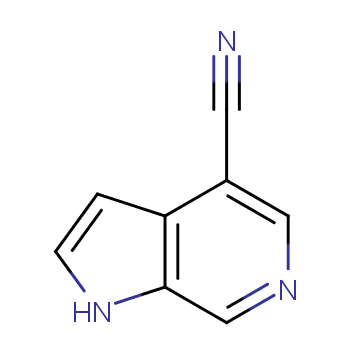 1H-pyrrolo[2,3-c]pyridine-4-carbonitrile