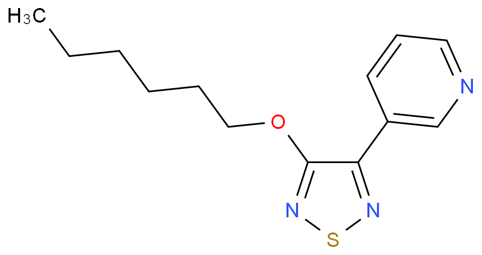 3-(4-已氧基-1,2,5 -噻二唑-3-基）吡啶 产品图片