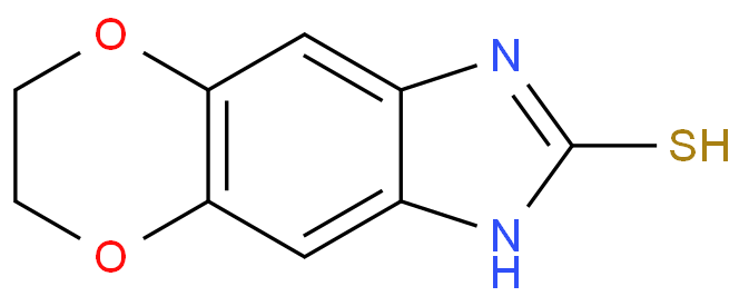 6,7-DIHYDRO-1H-[1,4]DIOXINO[2',3':4,5]BENZO[D]IMIDAZOLE-2-THIOL