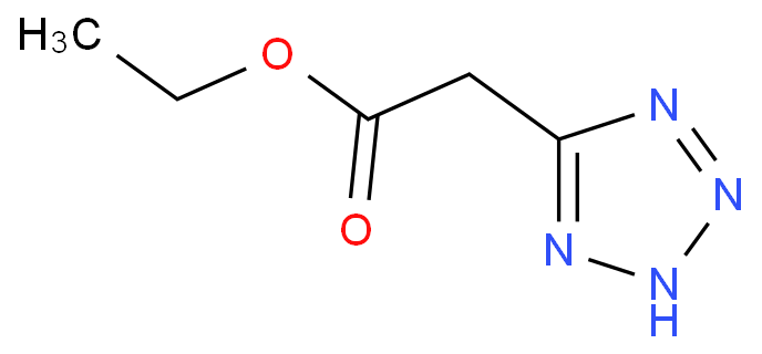 Ethyl 2-(2H-1,2,3,4-Tetraazol-5-Yl)Acetate CAS 13616-37-0