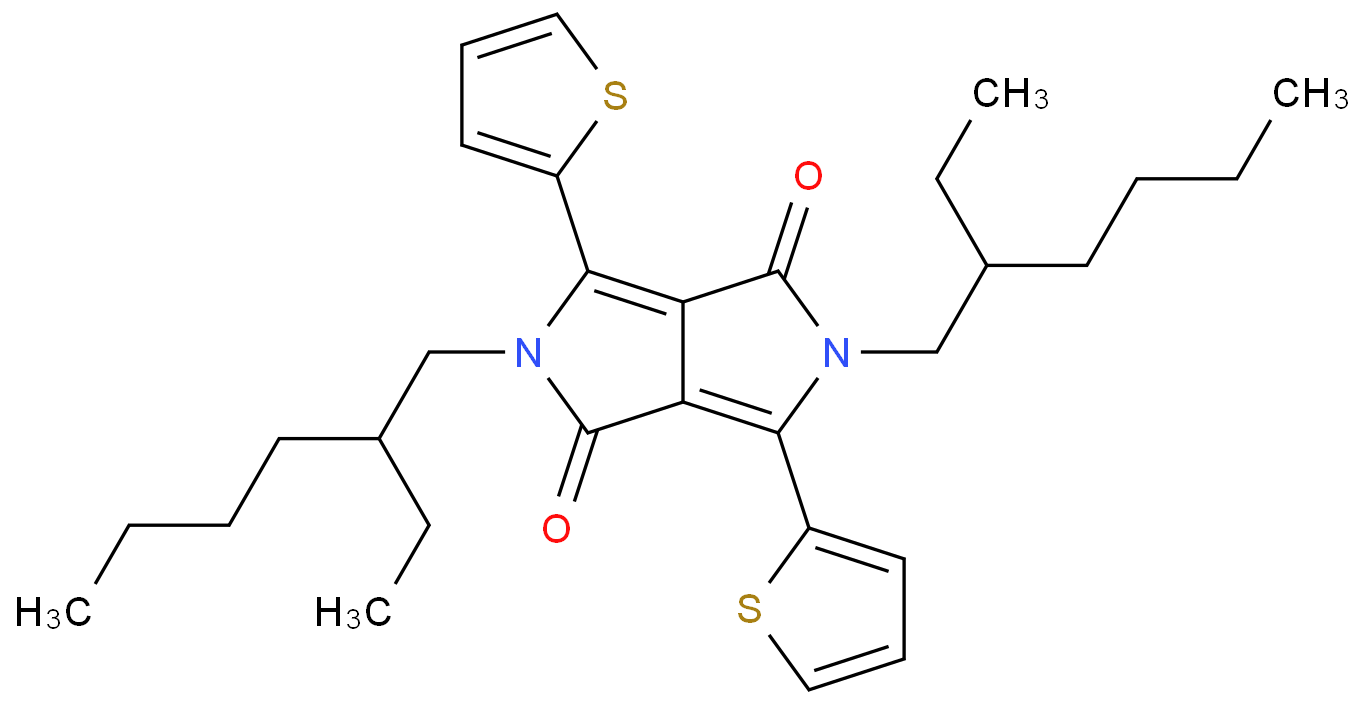 2,5-bis(2-ethylhexyl)-1,4-dithiophen-2-ylpyrrolo[3,4-c]pyrrole-3,6-dione
