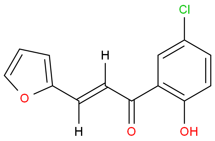 2-Propen-1-one, 1-(5-chloro-2-hydroxyphenyl)-3-(2-furanyl)-, (E)-