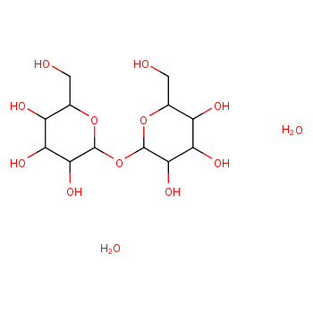 D(+)-海藻糖二水合物化学结构式