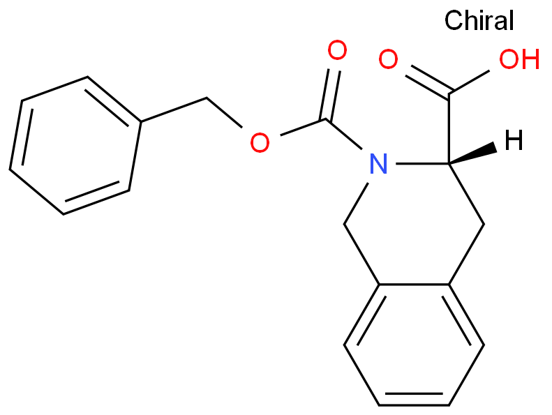 (3S)-2-Carbobenzoxy-1,2,3,4-tetrahydroisoquinoline-3-carboxylic acid