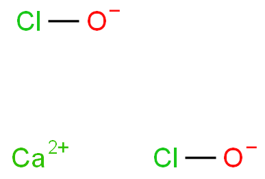 Calcium hypochlorite structure