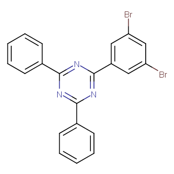2-(3,5-二溴苯基)-4,6-二苯基-1,3,5-三嗪