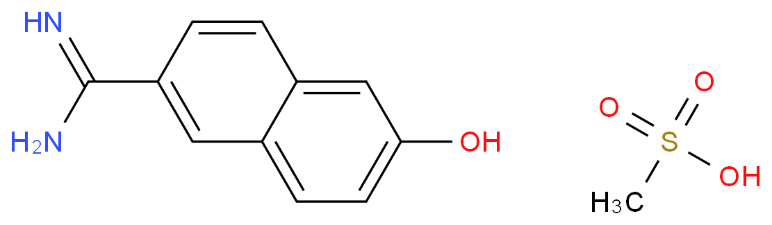 6-脒-2-萘酚甲基磺酸