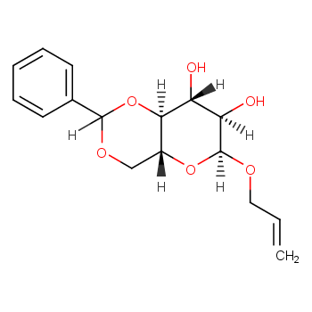 Allyl 4,6-O-benzylidene-alpha-D-glucopyranoside