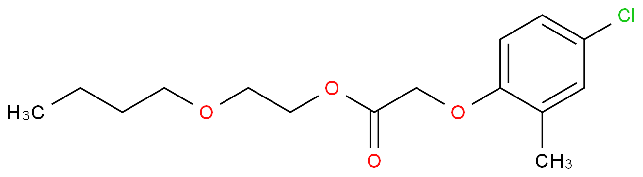 2-甲-4-氯丁氧乙基酯化学结构式