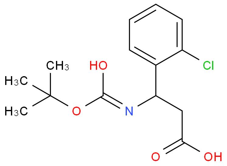 3-BOC-AMINO-3-(2'-CHLOROPHENYL)PROPIONIC ACID