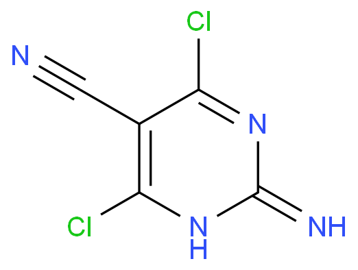 2-Amino-4,6-dichloropyrimidine-5-carbonitrile