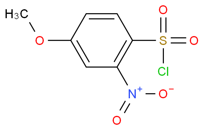 4-甲氧基-2-硝基苯磺酰氯 CAS号:18092-54-1科研及生产专用 高校及研究所支持货到付款