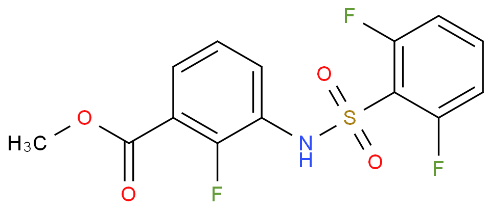 3-[[(2,6-二氟苯基)磺酰基]氨基]-2-氟苯甲酸甲酯