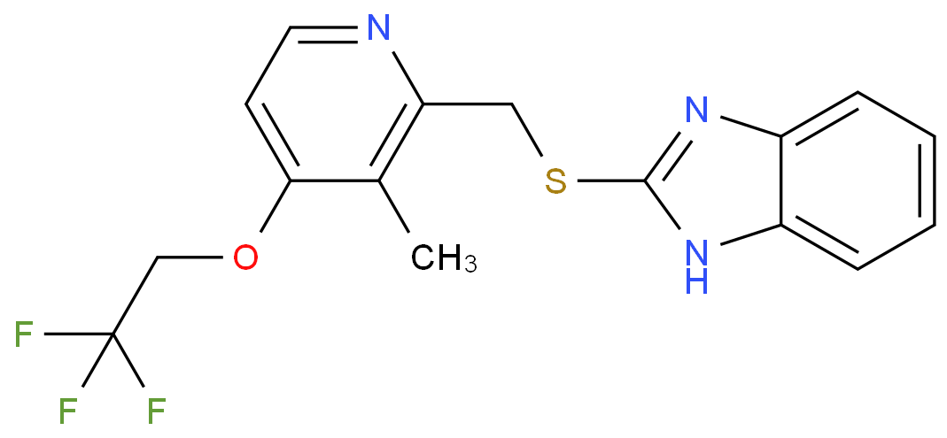 2-[3-Methyl-4-(2,2,2-trifluoroethoxy)-2-pyridinyl]methylthio-1H-benzimidazole 103577-40-8 supplier  