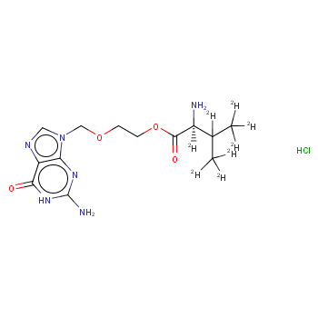 Valacyclovir-d8 HCl (L-valine-d8)