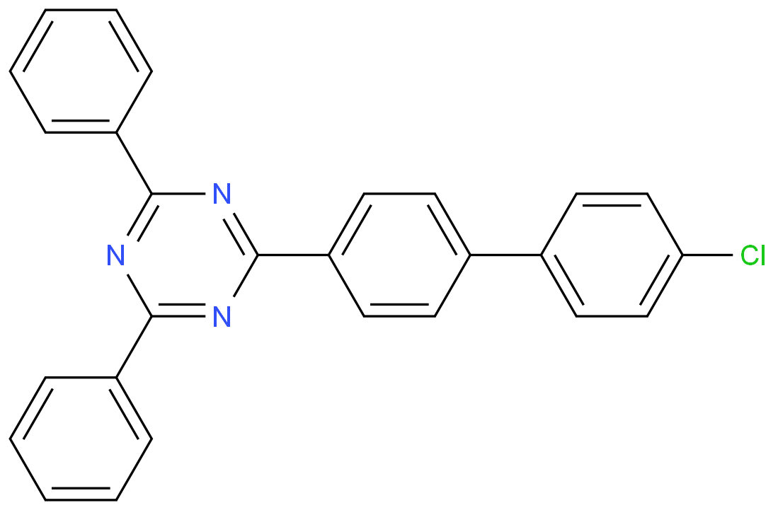 2-(4’-氯联苯-4-基)-4,6-二苯基-1,3,5-三嗪