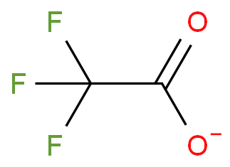 三氟乙酸盐化学结构式