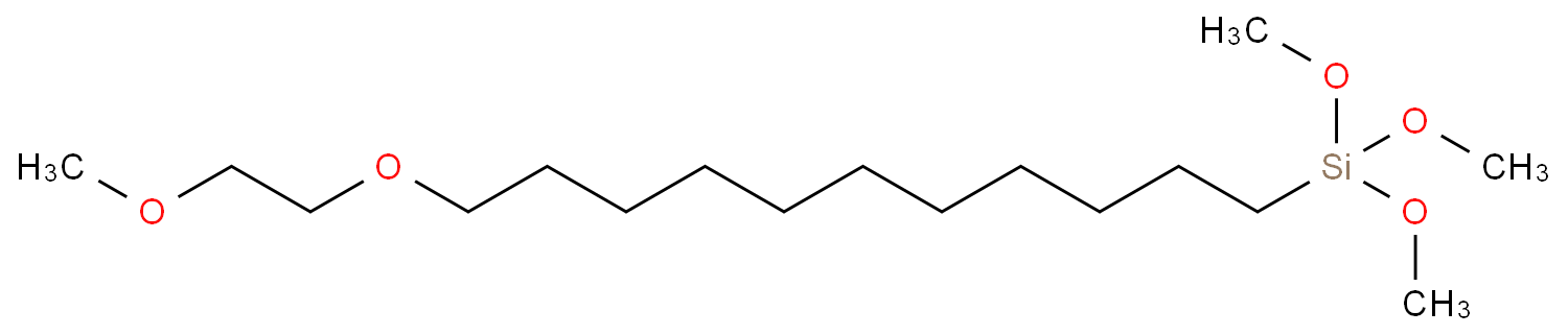 trimethoxy-[11-(2-methoxyethoxy)undecyl]silane
