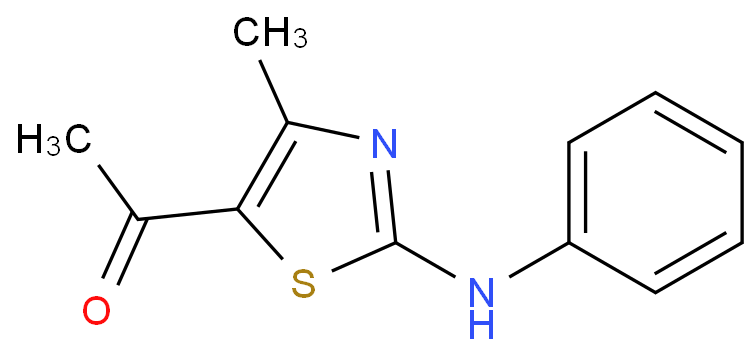 1-(4-甲基-2-(苯基氨基)噻唑-5-基)乙酮