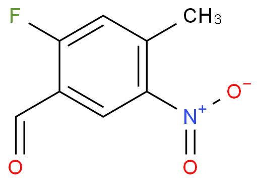 2-氟-4-甲基-5-硝基苯甲醛 CAS号:1804054-69-0科研及生产专用 高校及研究所支持货到付款