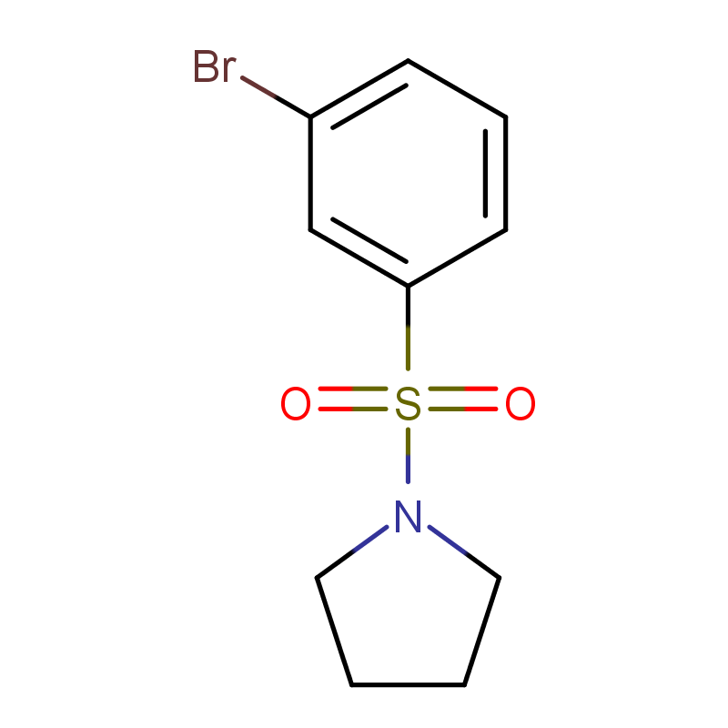 1-(3-溴苯基磺酰)吡咯啉 CAS号:214210-14-7科研及生产专用 高校及研究所支持货到付款