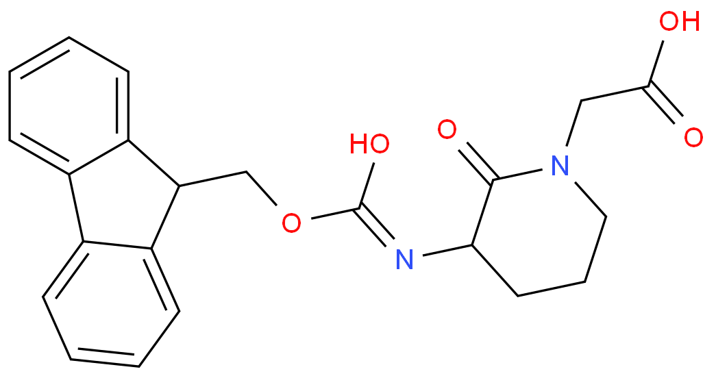 3-[(芴甲氧羰基)氨基]-2-氧代-1-哌啶乙酸 CAS号:209163-25-7科研及生产专用 高校及研究所支持货到付款