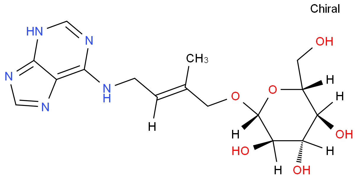 56329-06-7 反式-玉米素-9-Β-葡萄糖苷 结构式图片