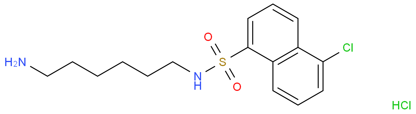 N-(6-氨基己基)-5-氯-1-萘磺胺盐酸盐