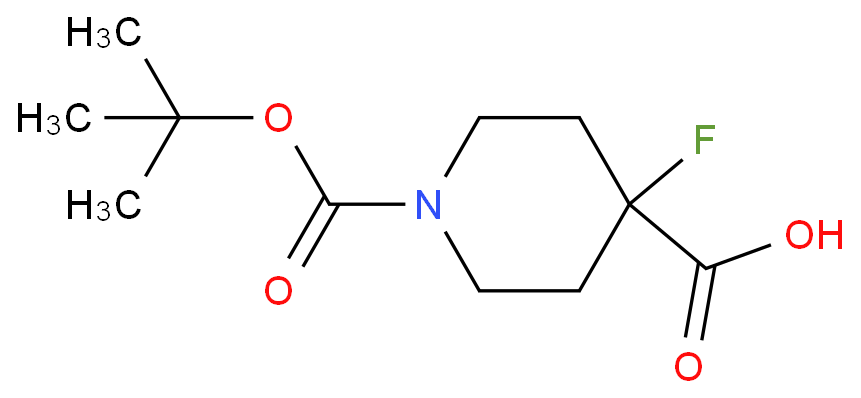 1-Boc-4-Fluoropiperidine-4-carboxylic acid