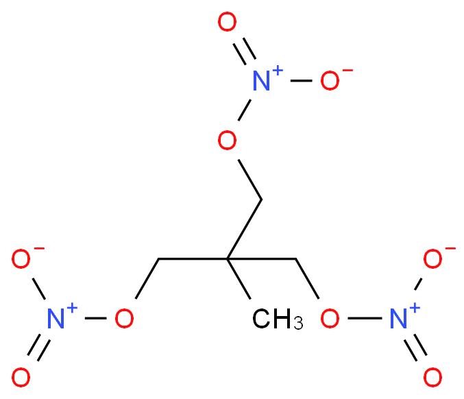 三羟甲基乙烷三硝酸酯化学结构式
