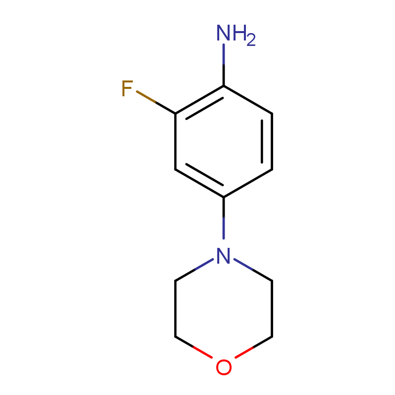 2-氟-4-(吗啉-4-基)苯胺 CAS号:209960-29-2科研及生产专用 高校及研究所支持货到付款