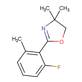 2-(2-氟-6-甲基苯基)-4,4-二甲基-4,5-二氢恶唑CAS号197516-56-6（现货供应，质量保证）